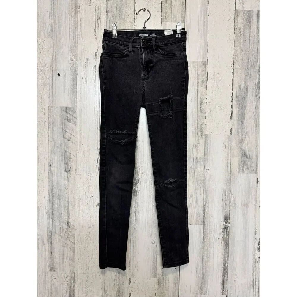 Old navy black skinny jeans XSMALL